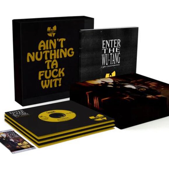 Wu-Tang Clan Enter The Wu-Tang (36 Chambers) 7" Box Set ~ Ltd Ed Color ~ Sealed! - Picture 2 of 5